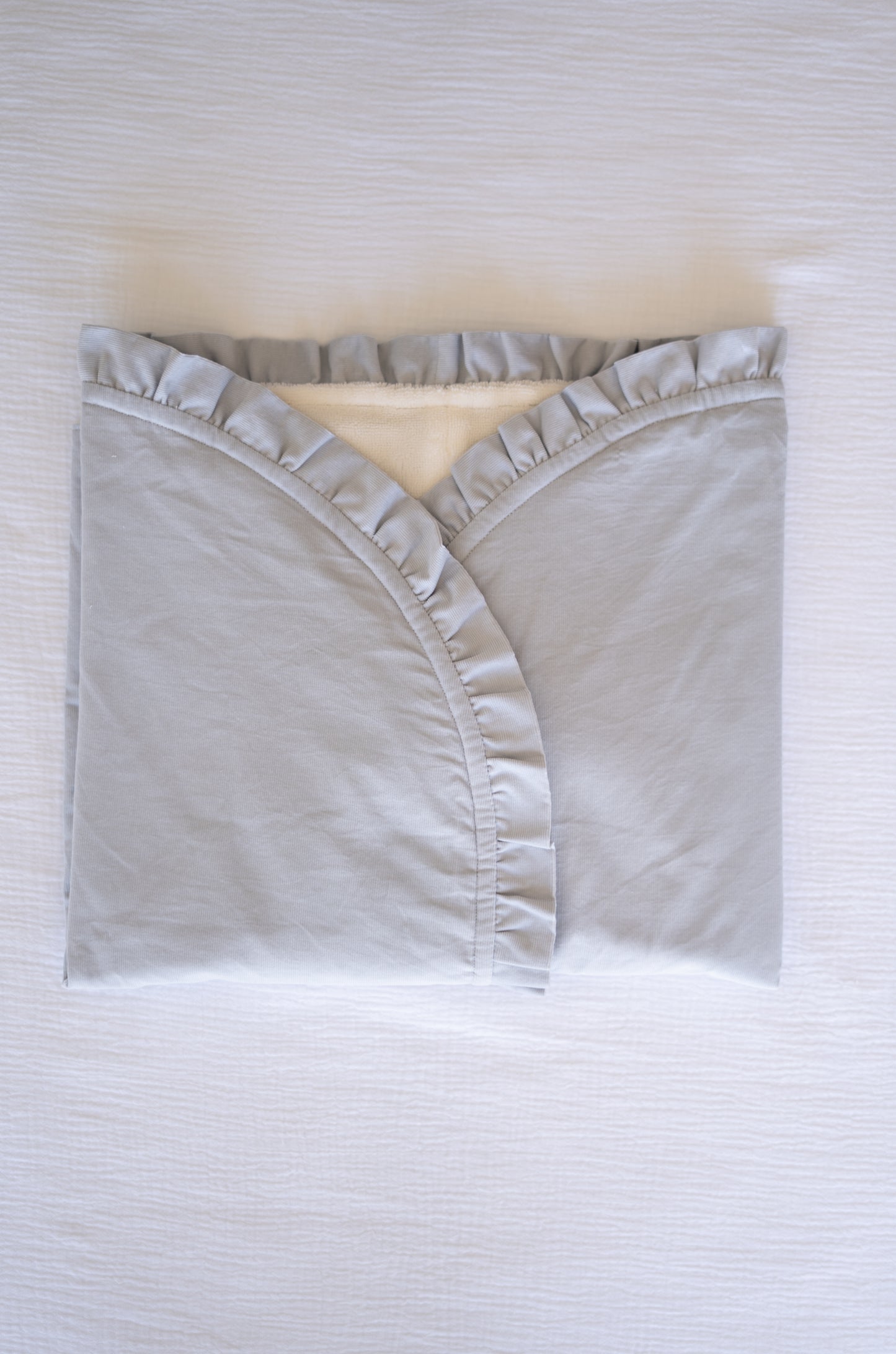 Receiving Wrap - Blue Curderoy