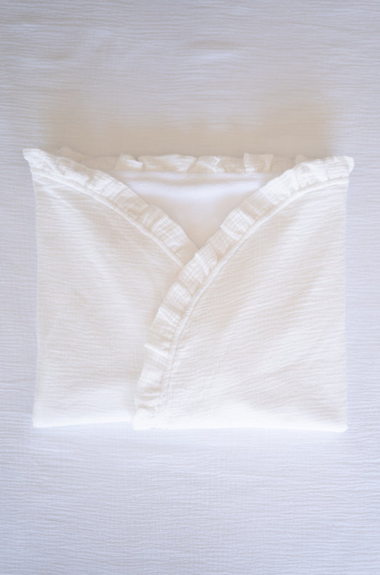 Receiving Wrap - White