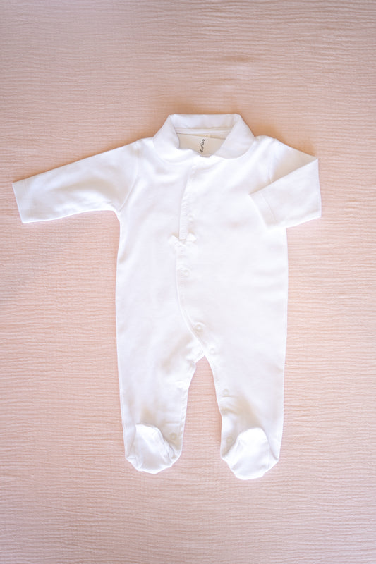 Open neck Babygrow