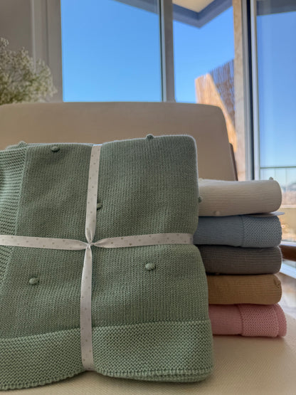 Cotton Knit Blanket