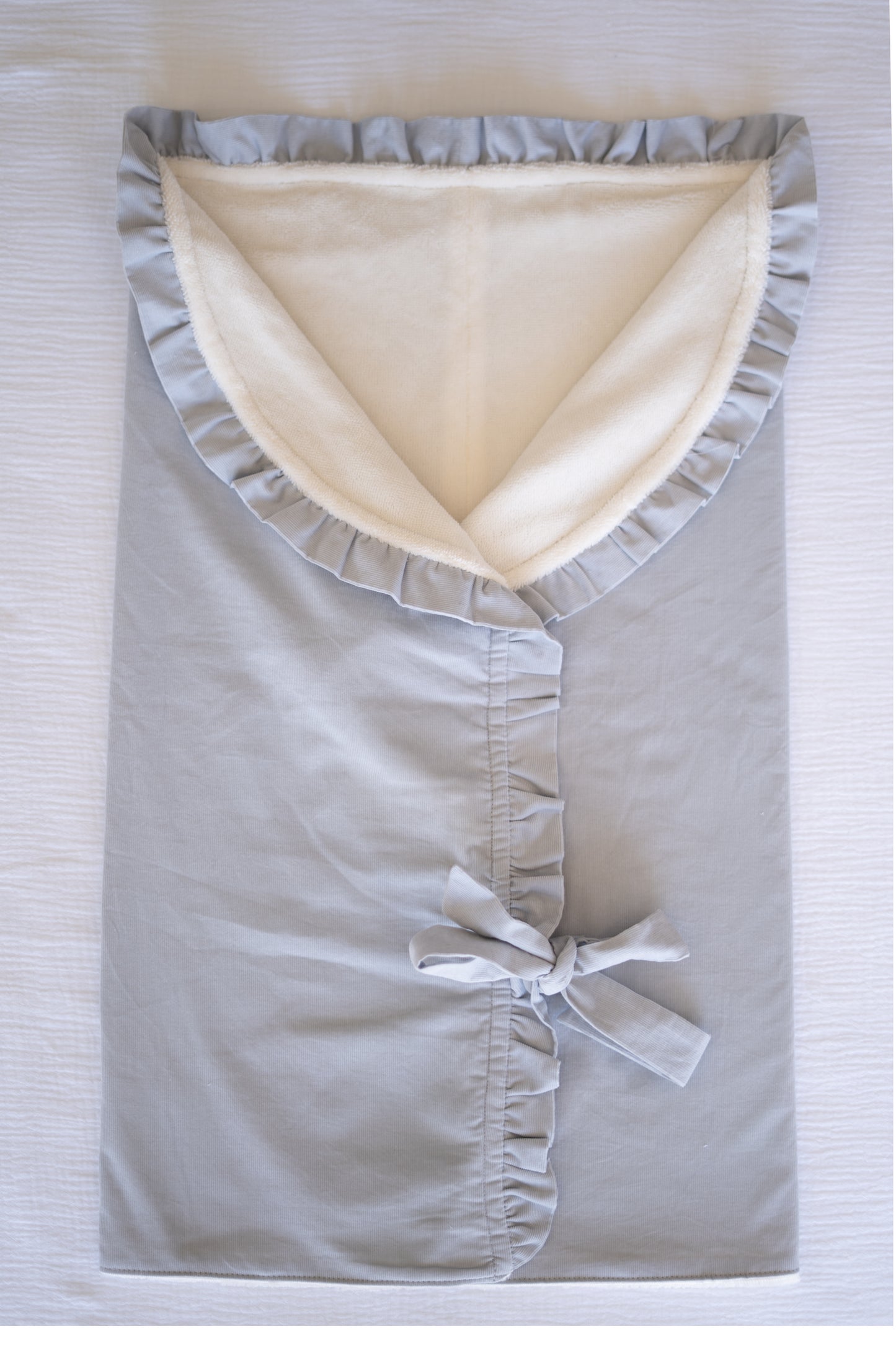 Receiving Wrap - Blue Curderoy