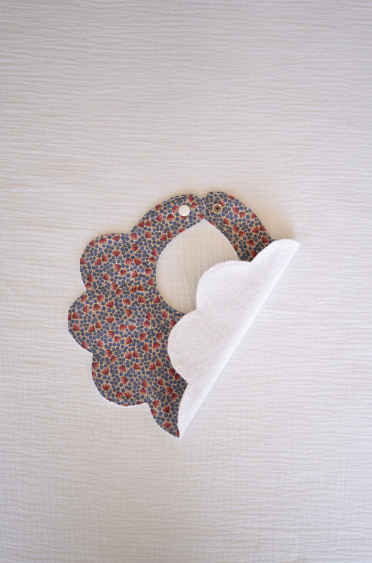 Blueberry Tilda Baby Bib