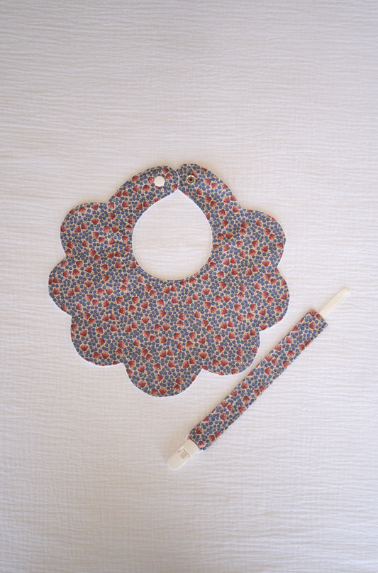 Blueberry Tilda Pacifier Holder
