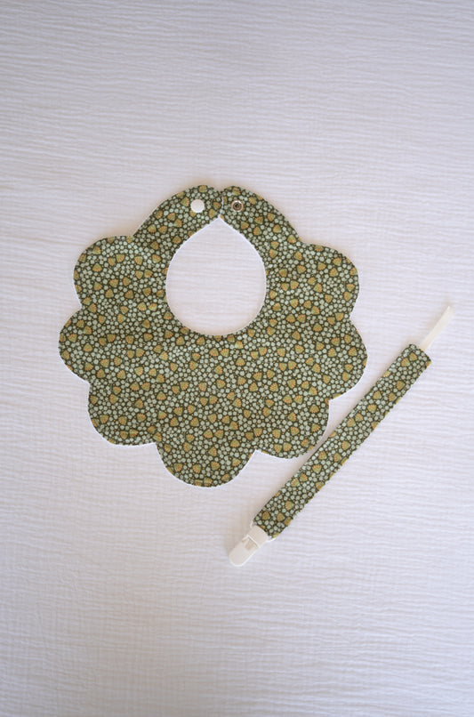 Forest Green Tilda Pacifier Holder