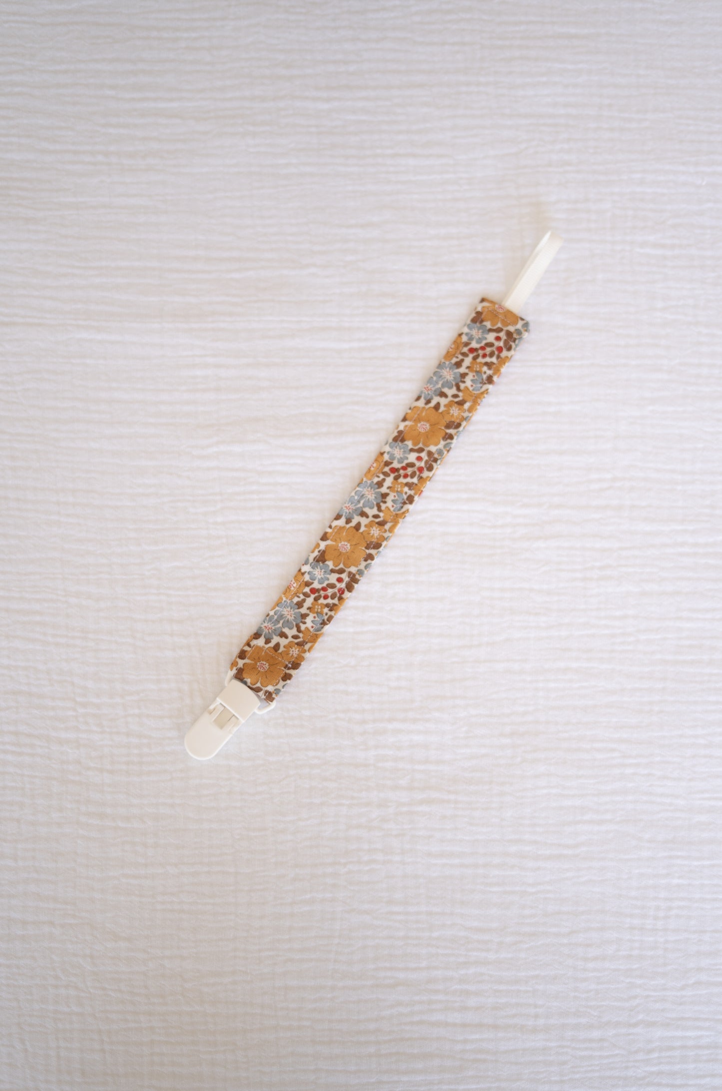 Happy Flowers Tilda Pacifier Holder