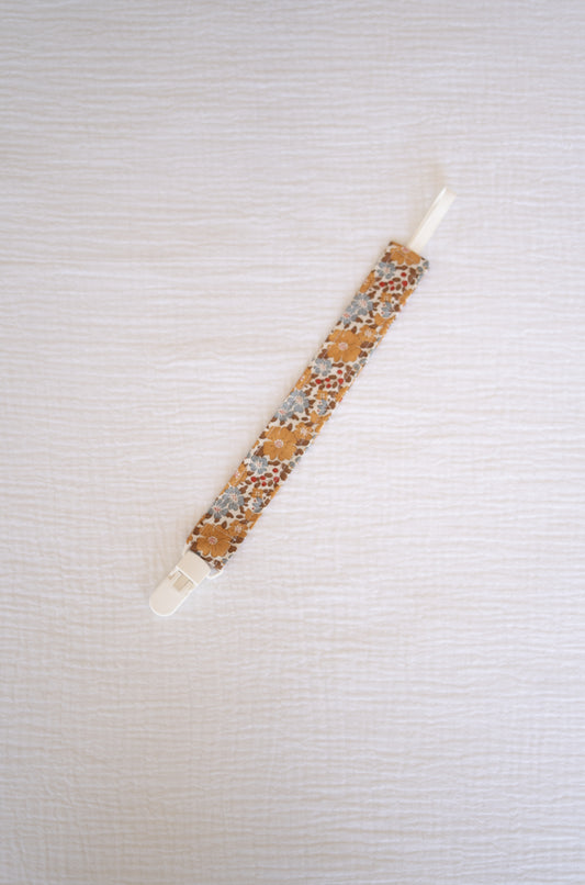 Happy Flowers Tilda Pacifier Holder
