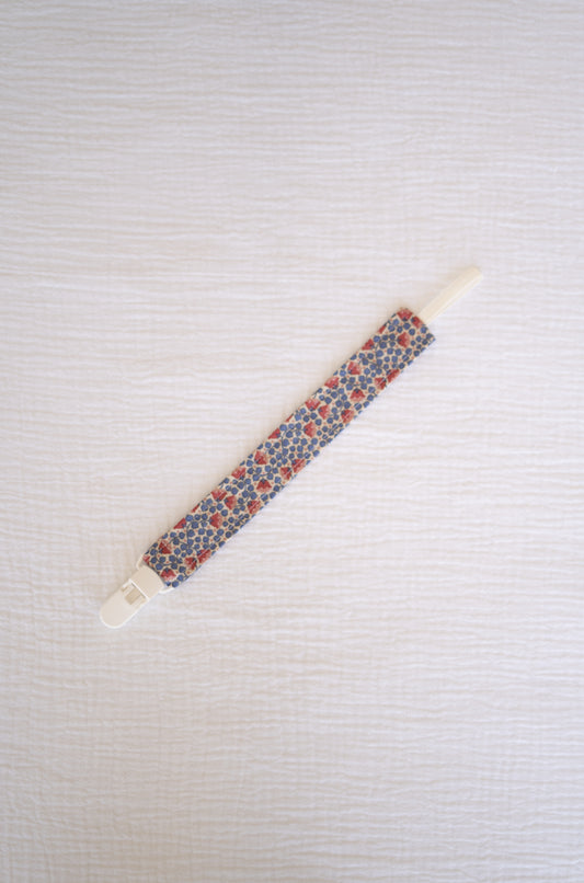 Blueberry Tilda Pacifier Holder