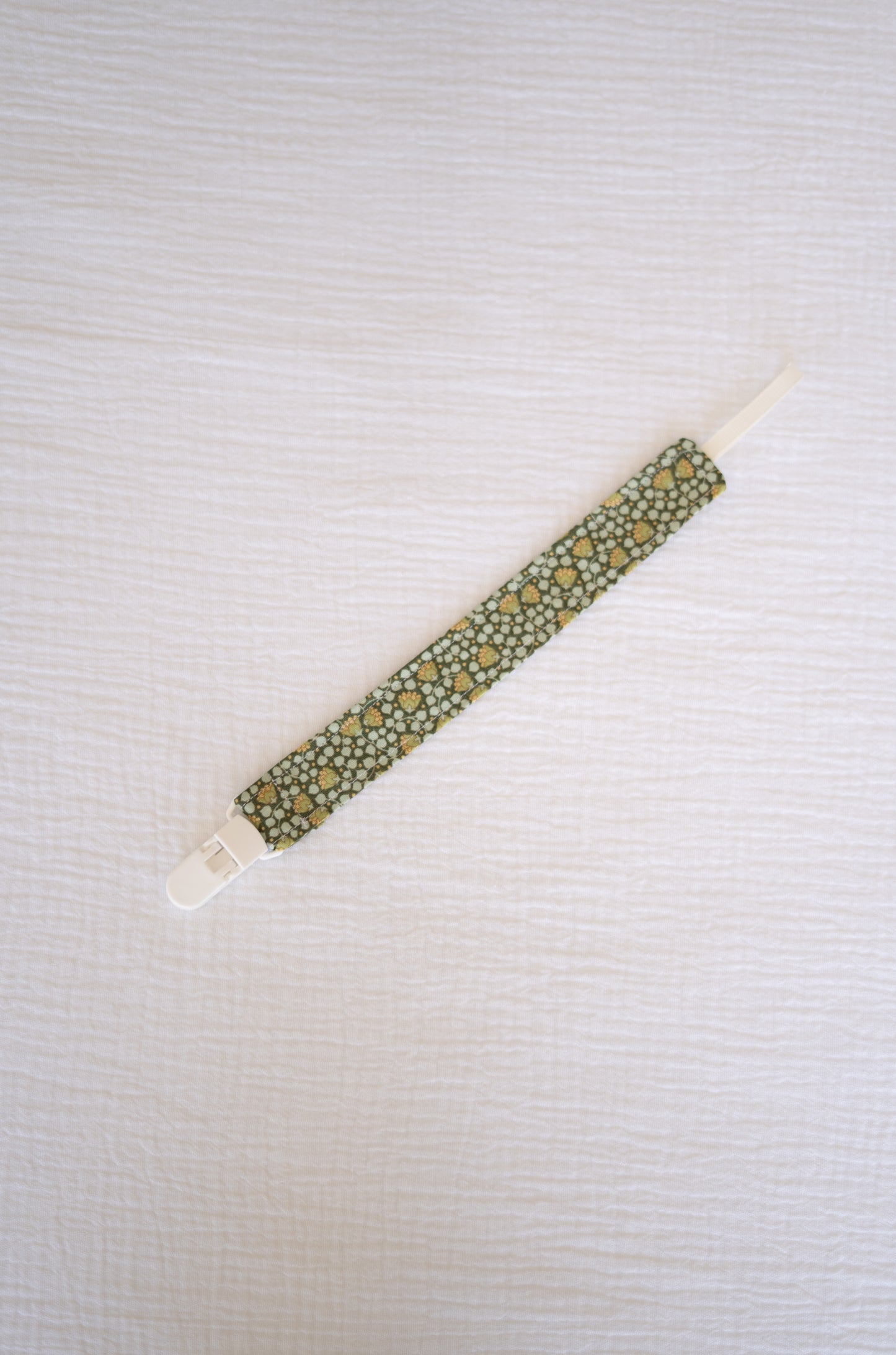 Forest Green Tilda Pacifier Holder