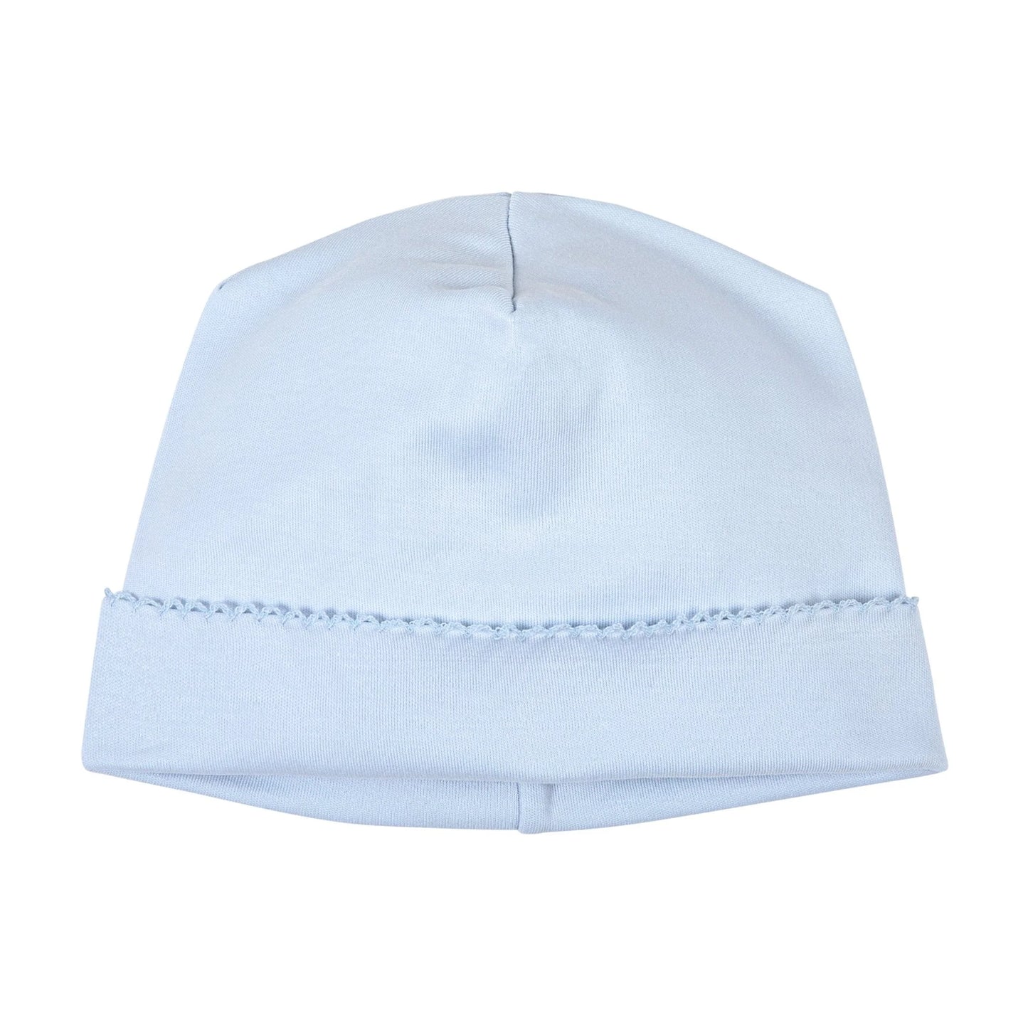 Premium Pima Cotton Blue Babyrow & Hat: Preemie